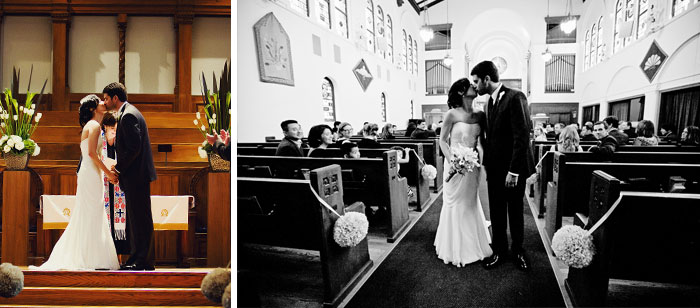 Gorgeous traditional church ceremony by San Francisco wedding photographer Tinywater Photography Traditional Old First Presbyterian church wedding ceremony by San Francisco wedding photographer Tinywater Photography