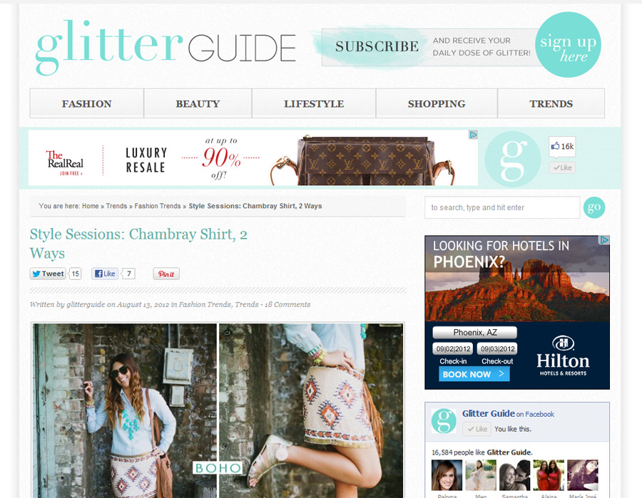 Tinywater featured on glitter guide