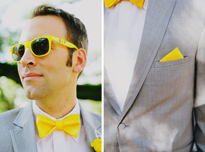 groom style yellow accents