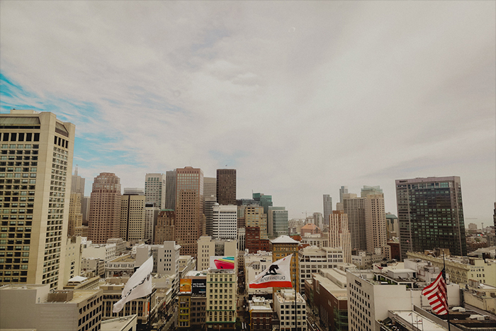 San Francisco skyline view