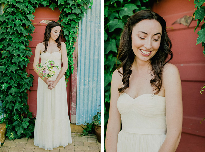 modern country bride style